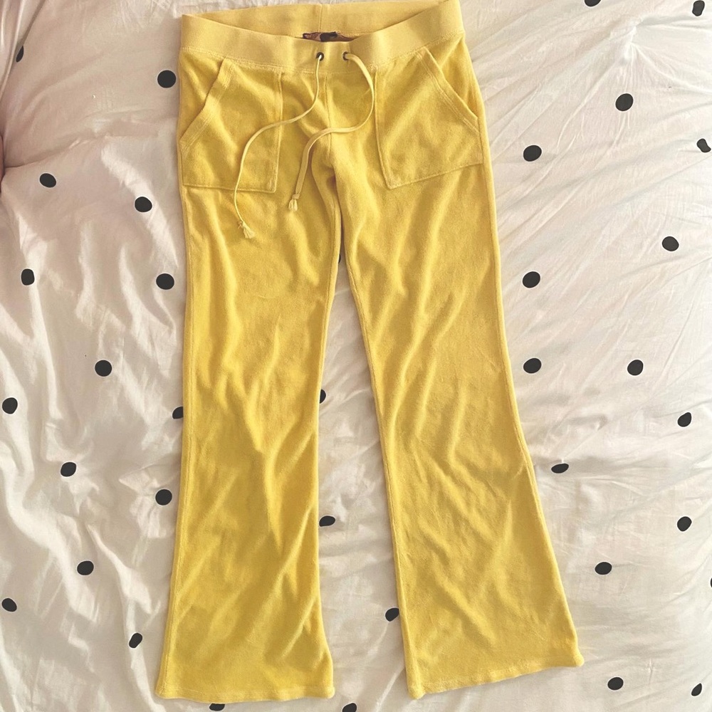 RARE FIND Yellow Juicy Couture Pants P